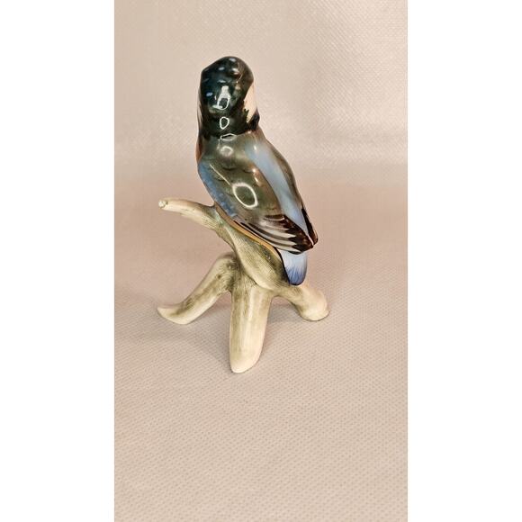 Goebel Hummel Figurine "Kingfisher" Beak Has Damage - Picture 3 of 7